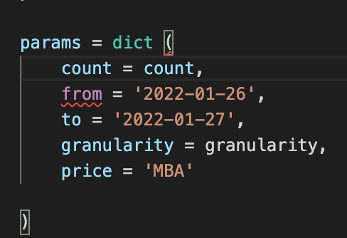 Parameter Requests