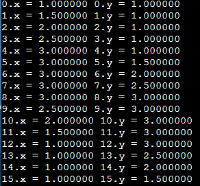 first array