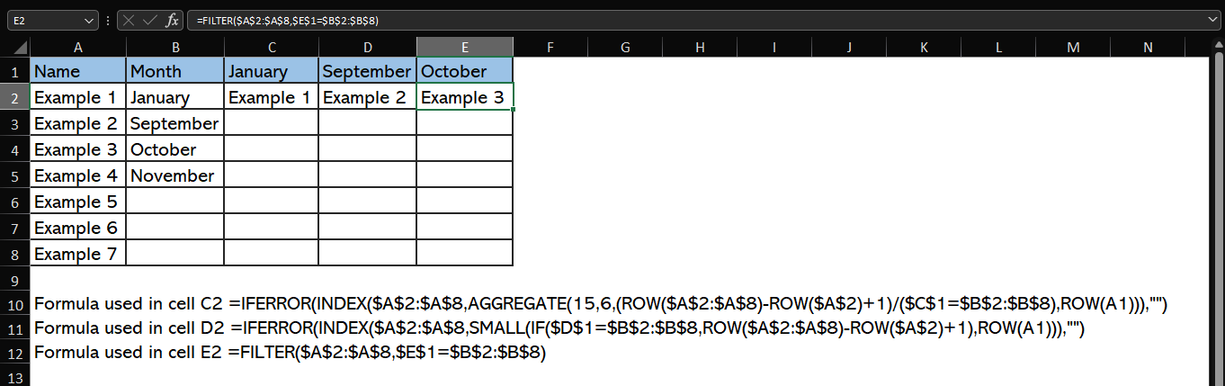 EXTRACT & RETURN MULTIPLE RECORDS