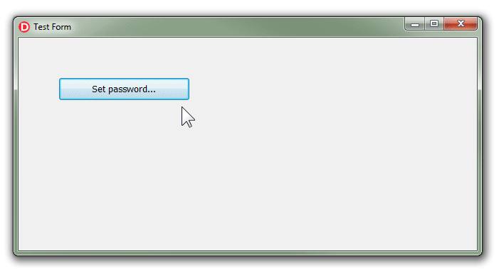 Screen recording of this "Super Input Dialog" in action, validating my passoword at real time.