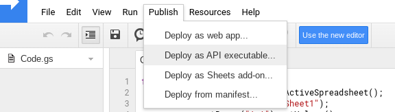 Publish