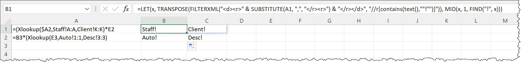 Filter XML