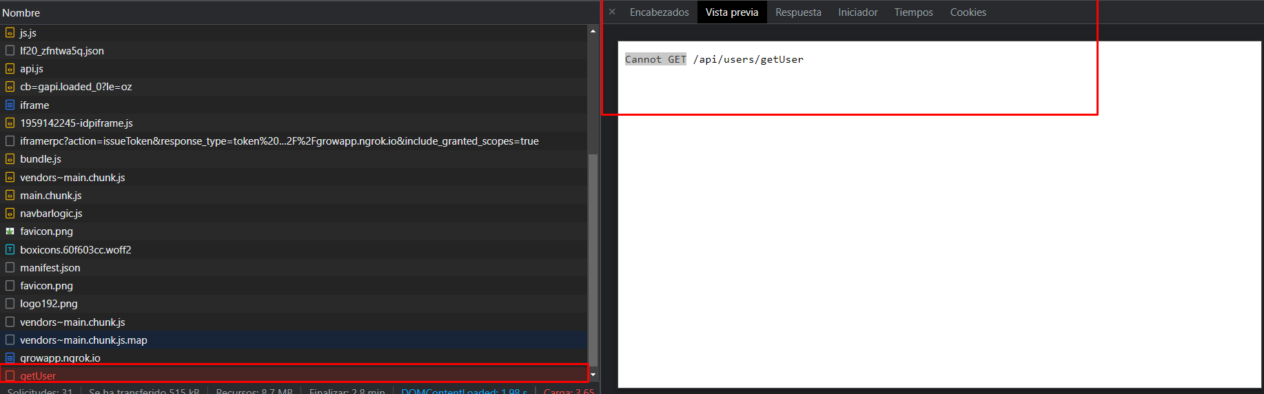 Error Picture