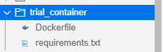 Here is my Folder structure