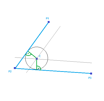 3D arc from lines