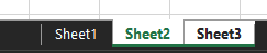 multiple sheets selected