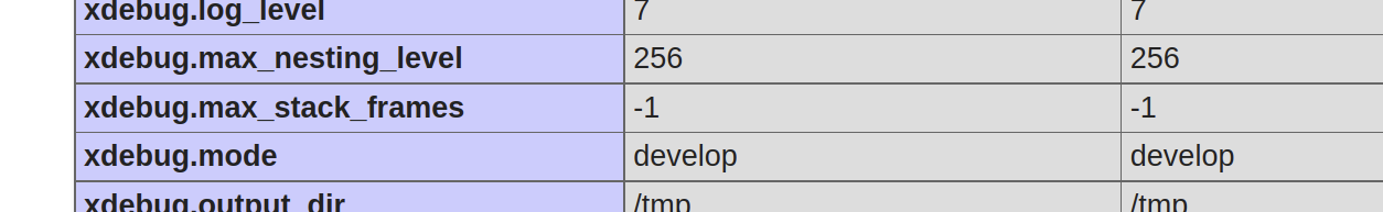 xdebug settings 2