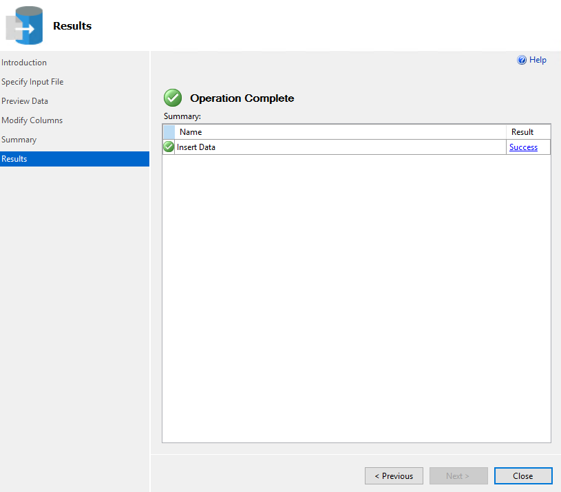 I was able to load data via Import Flat File Task Wizard directly from SSMS,