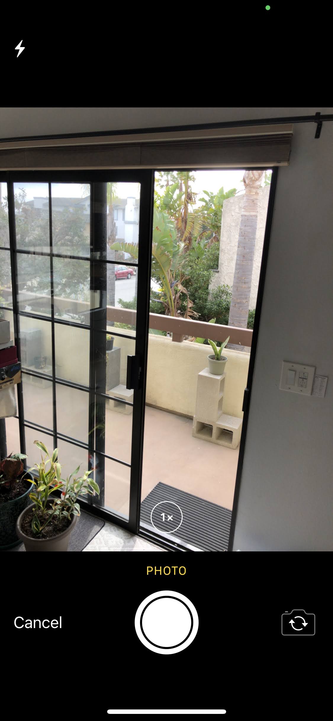 fullscreen native camera view resulting from 2nd image