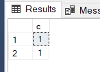 result set 1