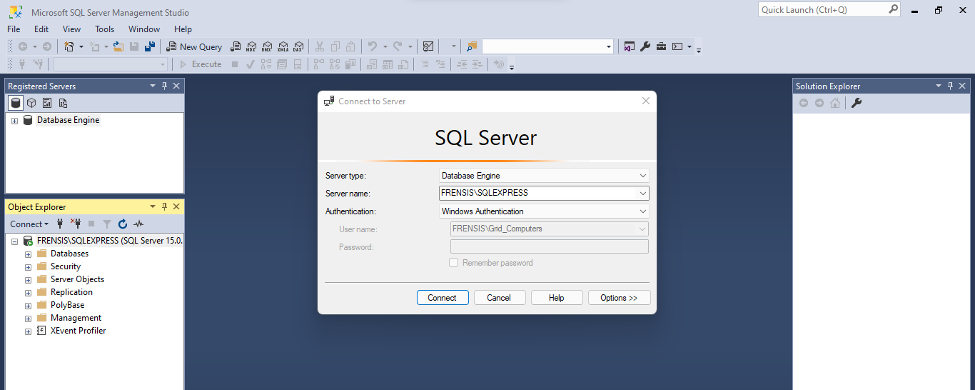 sql server sc