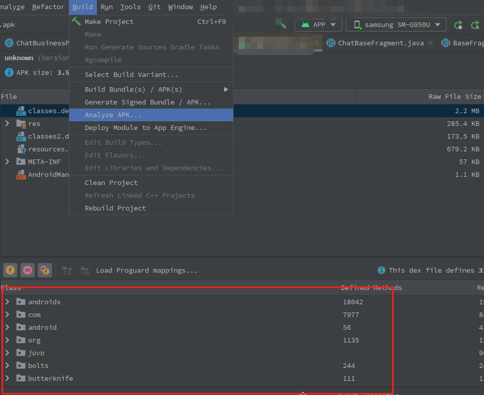 check this androidx/viewbinding/ViewBinding has in apk