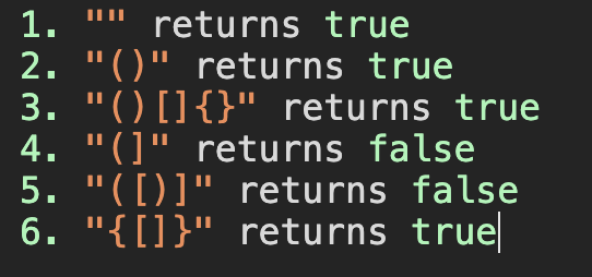 conditions to determine if the pattern is correct or not