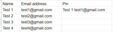 Spreadsheet