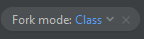 test run configuration - fork mode = class