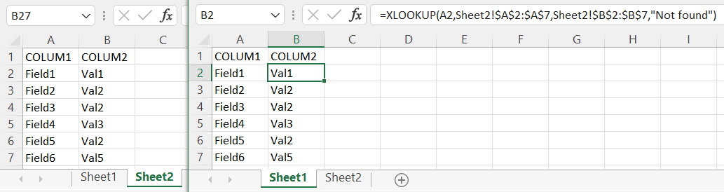 Picture of inputs, formula, and results