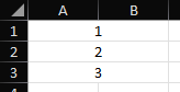 Excel defult if merged