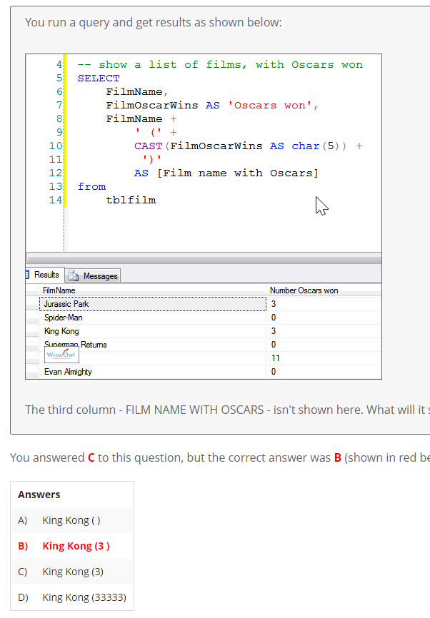 SQL Query