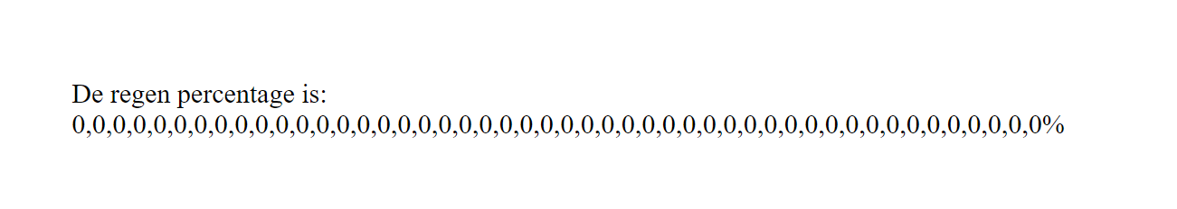 As you can see  there are a lot of zero's. this needs to be just 1.