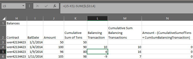 Excel Formula