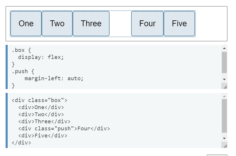 Before i change to vertical flex column direction