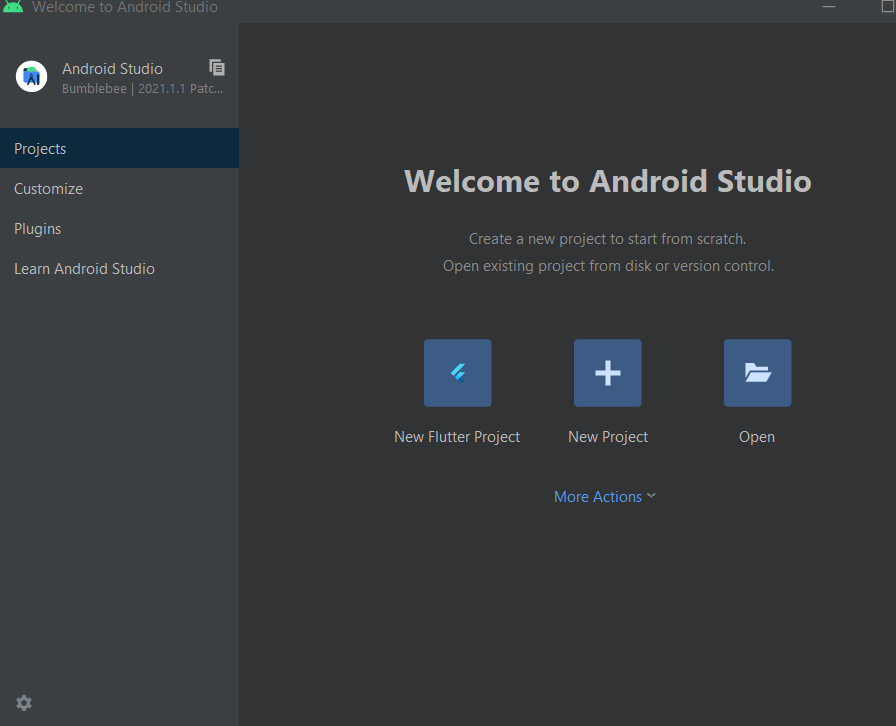 Flutter Plugin in Android Studio