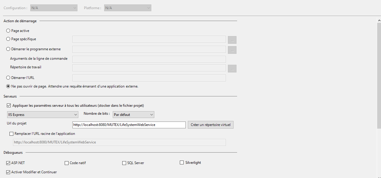 IIS config