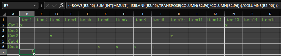 Screenshot illustrating proposed formula