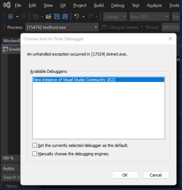 VS 2022 attach debugger