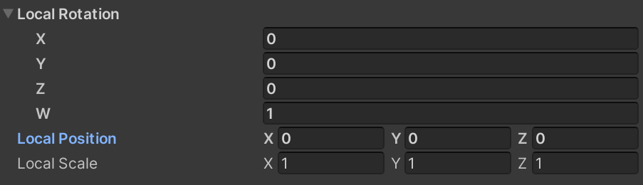 Unity Editor highlighted element