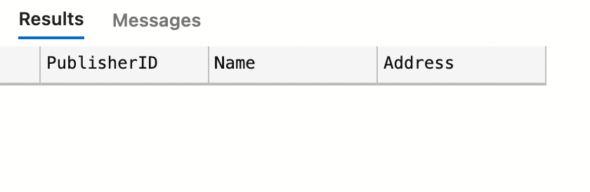 Result Table