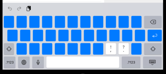 keyboard bug