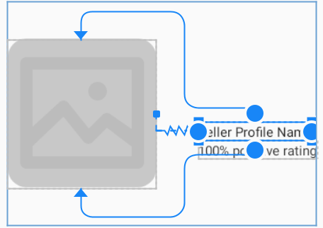 Constraint layout image