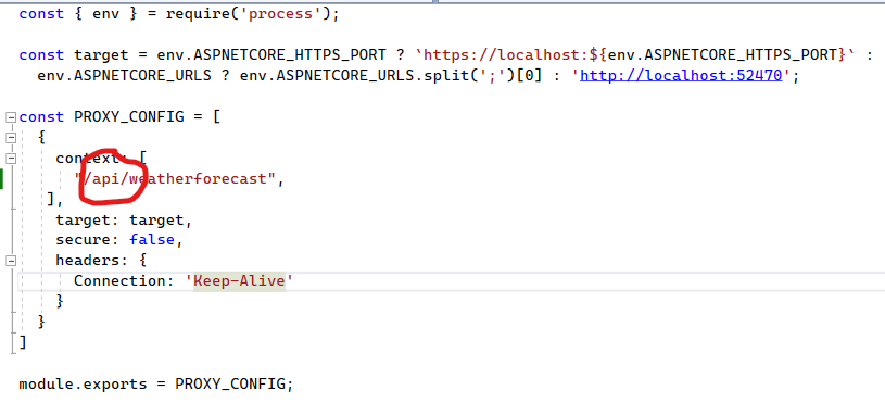 configuring bypass for the SPA proxy server