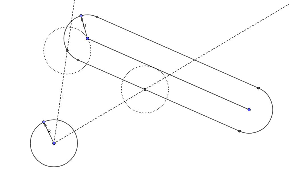 Offset segment