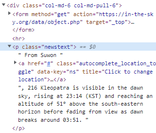 this is how the html of the part i want to scrap lookes like