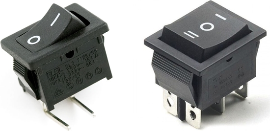 SPST/DPDT electric switches