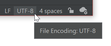 PhpStorm set to use UTF-8