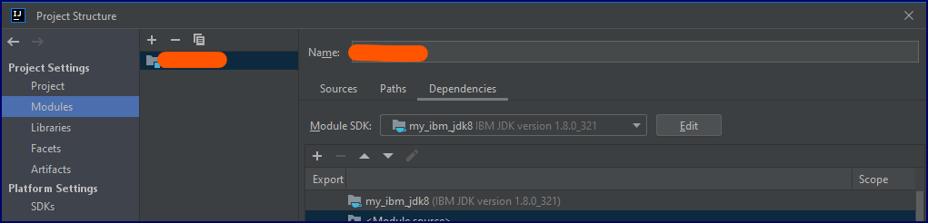 module jdk