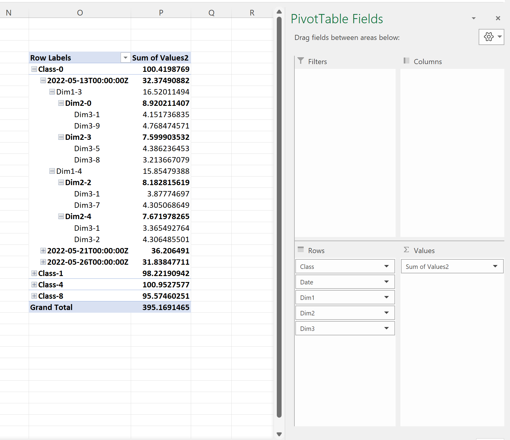 Excel Pivot