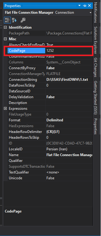 connectionproperties