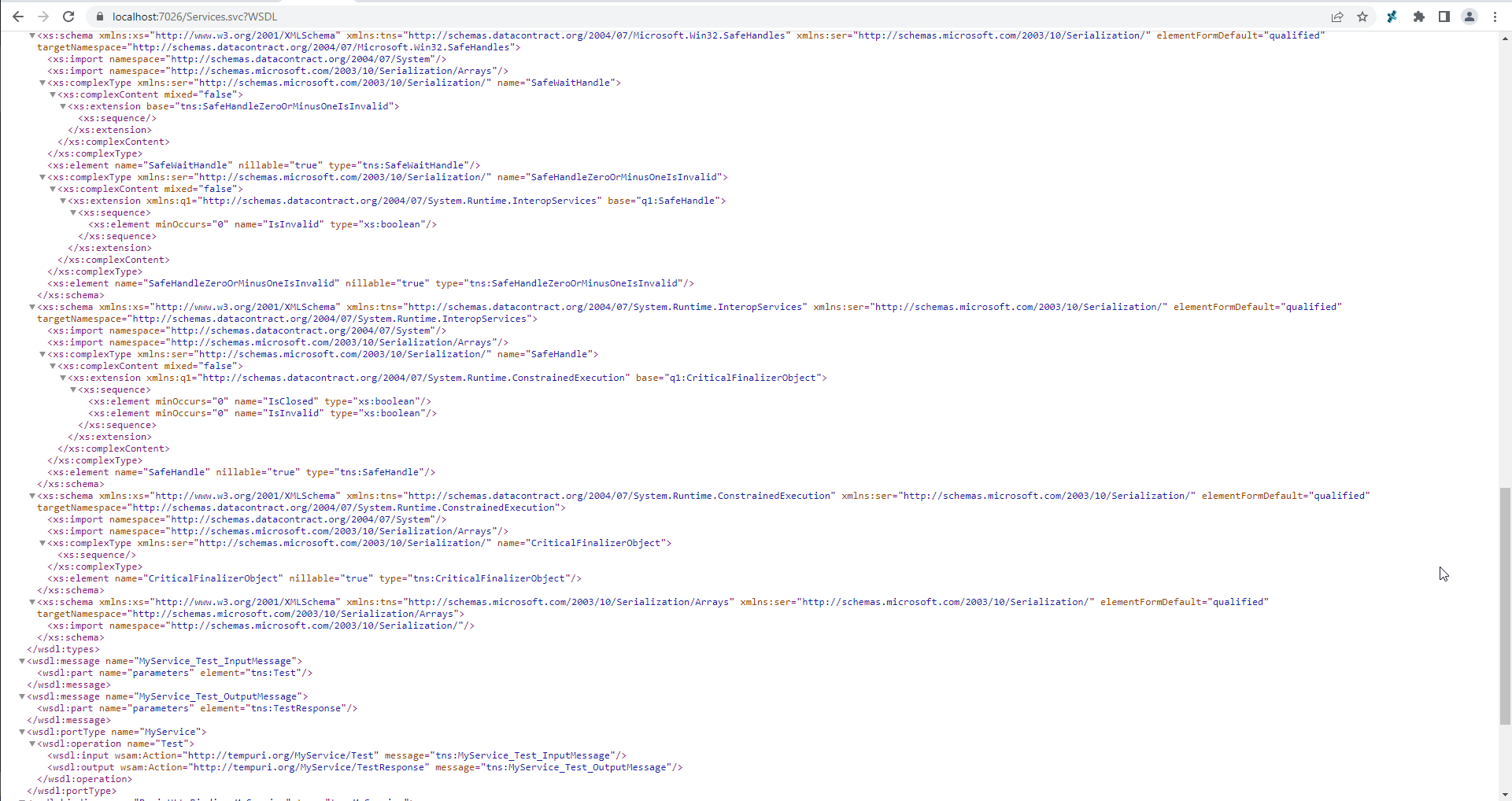 WSDL with SoapSerializer.DataContractSerializer part 3