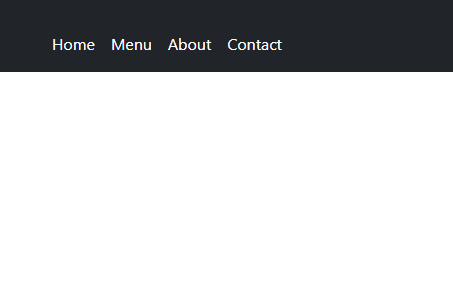 My Menu section is not working