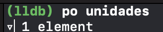 PO output of the item loaded from the Firestore database