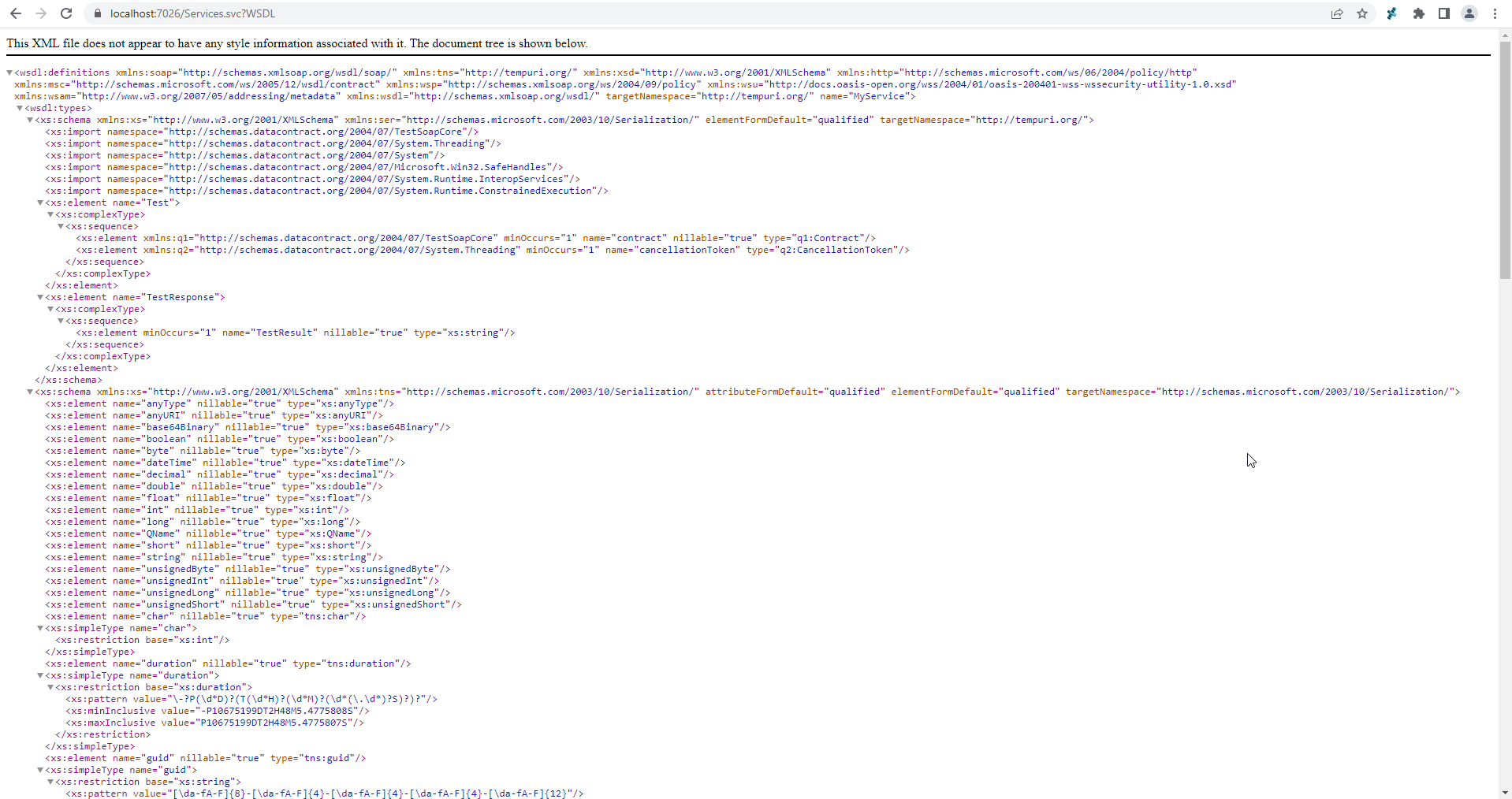 WSDL with SoapSerializer.DataContractSerializer part 1