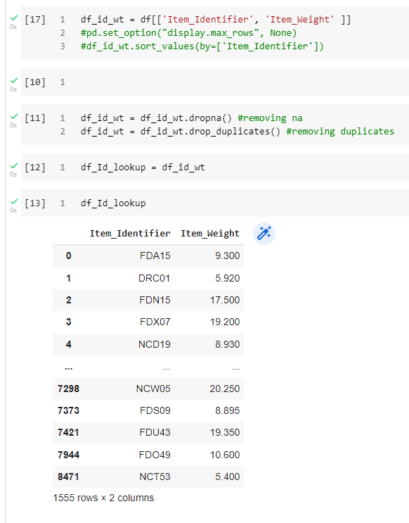 Lookup Table