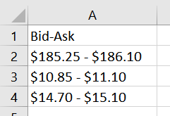 my excel