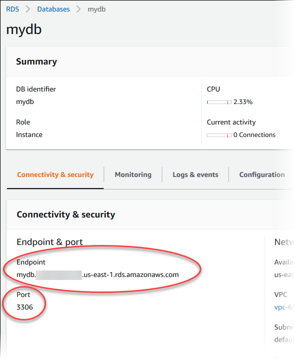 RDS Instance