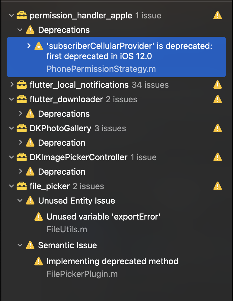 Depreciations & Semantic Issues