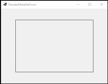 Metafile rendering with zooming